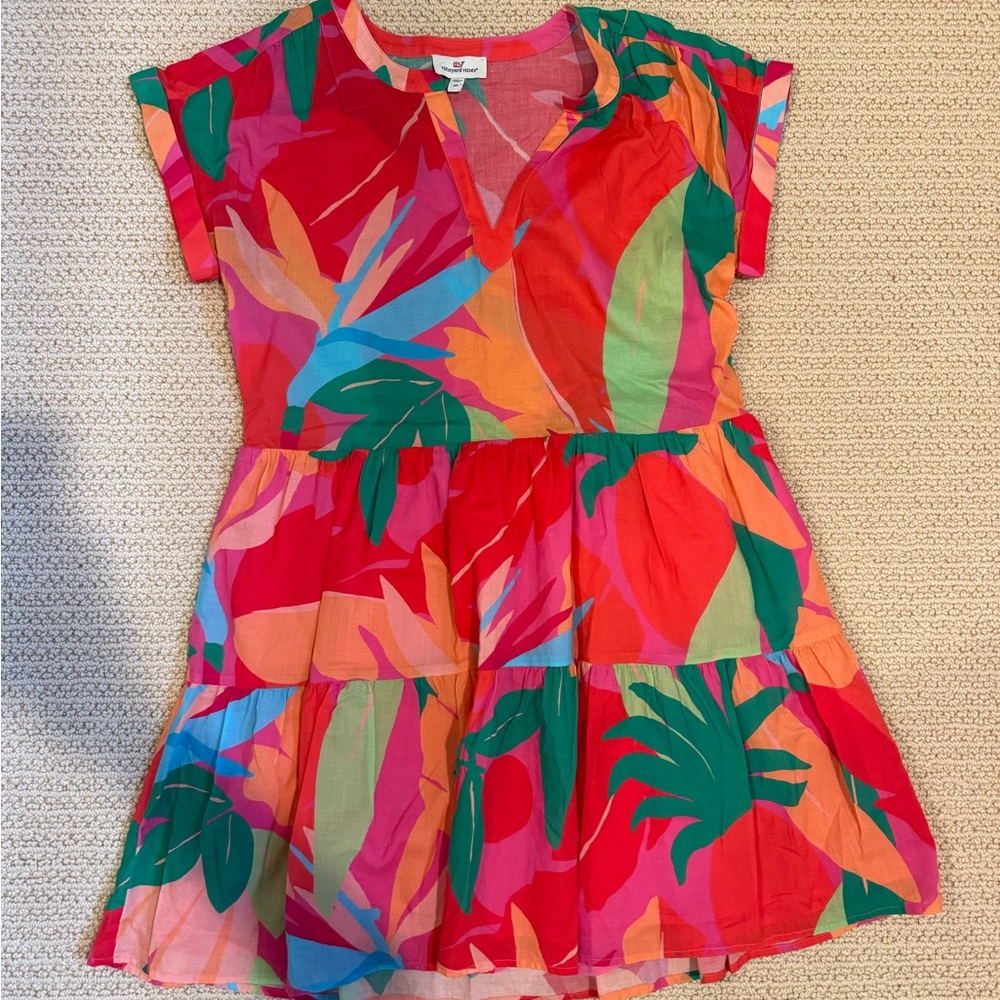 Vineyard Vines Multicolor Tropical Dress